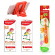 Colgate Kids 0-2 Years Multicolor Toothbrush Multicolor + Colgate Toothpaste for Kids (3-5 Years) Natural Fruit Flavur, 0% Artificial - 80 g (Pack of 2) + Free Mobile Holder Colgate Kids 0-2 Years Multicolor Toothbrush Multicolor + Colgate Toothpaste for Kids (3-5 Years) Natural Fruit Flavur, 0% Artificial - 80 g (Pack of 2) + Free Mobile Holder