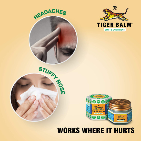 Tiger Balm Red & White Ointment | 21ml each | Pack of 6 | Ayurvedic Pain Relief Balm | Effective Relief from Joint, Body & Knee Pain, Muscular Aches, Sprain, Headache | 3 Red & 3 White | Combo Pack Tiger Balm Red & White Ointment | 21ml each | Pack of 6 | Ayurvedic Pain Relief Balm | Effective Relief from Joint, Body & Knee Pain, Muscular Aches, Sprain, Headache | 3 Red & 3 White | Combo Pack