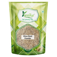 YUVIKA Khus Root Powder Vetiveria Zizanioides Vetiver Root Powder (100 Grams)