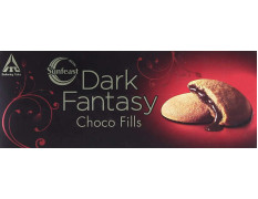 Sunfeast Dark Fantasy Choco Fills Cookie Biscuits, (75g) (Pack Of 10)
