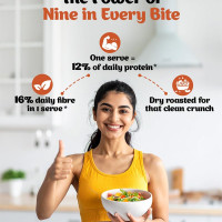 True Elements 9 in 1 Snack Mix 250g - Nuts and Seeds Mix | Mix Seeds for Eating | Diet Snacks | Protein Rich Food