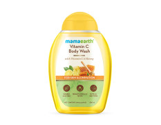 Mamaearth Vitamin C Body Wash with Vitamin C & Honey, Shower Gel for Skin Illumination - 300ml