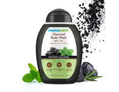 Mamaearth Charcoal Body Wash With Charcoal & Mint for Deep Cleansing, Shower Gel For Men 300 ml