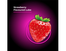 Skore Lubes Pleasure Lubricant Gel for Men & Women | Strawberry Flavored | Skin Friendly | Water Based | Compatible with condoms| 50ml