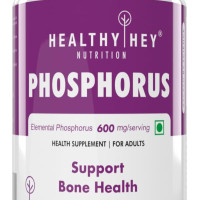 HealthyHey Nutrition Phosphorus - Support Bone Health - 120 Veg. Capsules