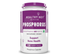 HealthyHey Nutrition Phosphorus - Support Bone Health - 120 Veg. Capsules