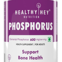 HealthyHey Nutrition Phosphorus - Support Bone Health -120 Veg. Capsules