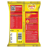 Saffola Soya Chunks, Tender & Juicy, 53% Protein, 1kg Saffola Soya Chunks, Tender & Juicy, 53% Protein, 1kg