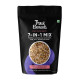 True Elements Seeds Mix - 7 in 1 Super Seeds & Nut Mix 500g - (Roasted Pumpkin, Watermelon, Sunflower, Flax | Sesame | Chia and Soynuts) - Diet Snacks