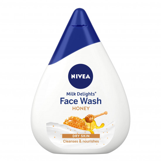 NIVEA Women Face Care Combo, Milk Delights Honey Face Wash 100 Ml (Pack Of 2) With Wildcraft Face Mask, 3 Pieces