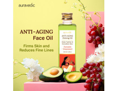 Auravedic Avocado Oil Grapeseed Oil firming body oil after bath for daily use 100 ml body oil for glowing skin anti aging face body massage oil for full body anti aging serum oil