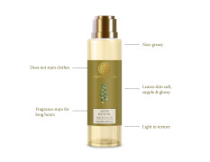 Forest Essentials After Bath Oil Oudh & Green Tea | Ayurvedic Scented Natural After Shower Oil | For Nourished & Moisturised Skin