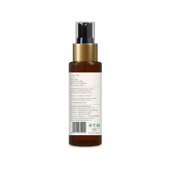 Forest Essentials Travel Size Body Mist Jasmine & Saffron | Natural & Hydrating Body Spray For Men & Women | Luxury Floral Fragrance | 50 ml