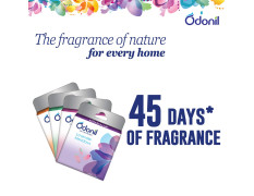 Odonil Bathroom Air Freshener Blocks Mix - 75gm (Buy 3 Get 1 Free) (Pack of 3)