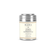 Kama Ayurveda Suvarna Haldi Chandan Brightening Face Pack - 25G, Beige, Sandalwood