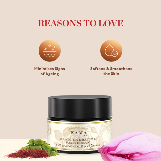 Kama Ayurveda Eladi Hydrating Face Cream 25Gm