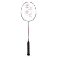 YONEX GR 303i Aluminium Strung Badminton Racket with Full Racket Cover (Silver) | for Beginners | 83 Grams | High Durability