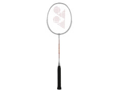 YONEX GR 303i Aluminium Strung Badminton Racket with Full Racket Cover (Silver) | for Beginners | 83 Grams | High Durability