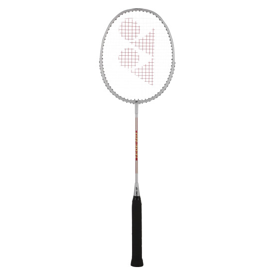 YONEX GR 303i Aluminium Strung Badminton Racket with Full Racket Cover (Silver) | for Beginners | 83 Grams | High Durability