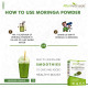 Attar Ayurveda Pure Moringa Leaf Powder for Weight Loss -400 Grams
