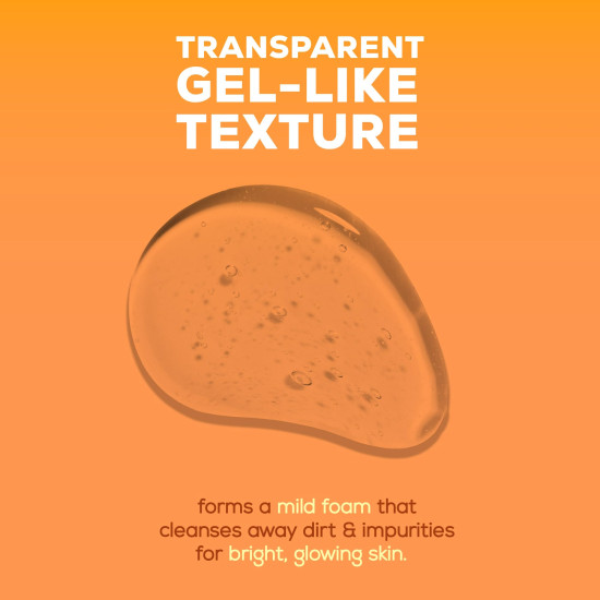 Joy Vitamin C Brightening Face Wash For Bright and Glowing Skin 150ml | Fades Blemishes and Restores Skin Barrier | Gentle Cleanser for All Skin Types