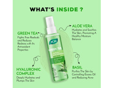 Joy Clarifying & Pore Minimizing Green Tea Face Toner (150ml) | Alcohol Free Toner with Aloe Vera, Vitamin E & Hyaluronic Acid for Hydrating & Refreshing Skin | For All Skin Types