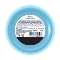 Dove Body Love Cooling Gel Crème Paraben Free, 48hrs Moisturisation with Plan Based moisturiser, Non Oily Feel, Refreshed Hydrated Skin 245g