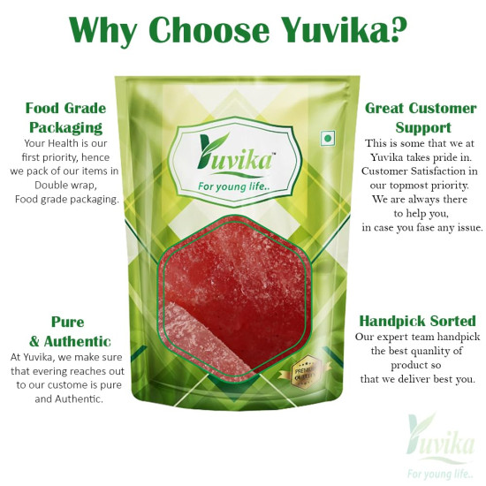 YUVIKA Fitkari Lal - Phitkari Lal - Potassium Alum - Alum Red (100 Grams)