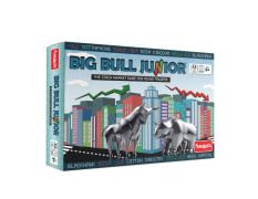 Funskool Games - Big Bull Junior, Strategy Board Game, Stock Market & Trade Game for Young Traders, Kids & Family, 2-5 Players, 8 & Above