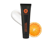 SUGAR Cosmetics Citrus Got Real Sunscreen For All Skin Types Spf30 | No White Cast | UVA/B & Blue Light Protection | Enriched With Vitamin C - 30G