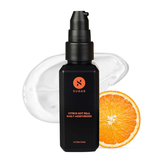 SUGAR Cosmetics Citrus Got Real Daily Moisturizer Gel | Ph Balancing Moisturizer With Long-Lasting Hydration - 60 Ml