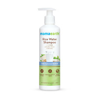 Mamaearth Rice Water Shampoo with Rice Water & Keratin For Damage Repair - 250 ml Reduces Split Ends | Prevents Breakage
