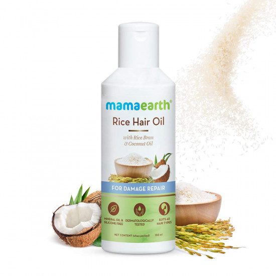 Mamaearth Rice hair oil 150ml
