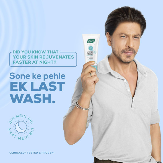 Joy pH 5.5 Hydrating Gel Winter Face Wash with Ceramides 150ml | Gently Cleanses and Restores Skin Barrier | Ideal for Sensitive Skin