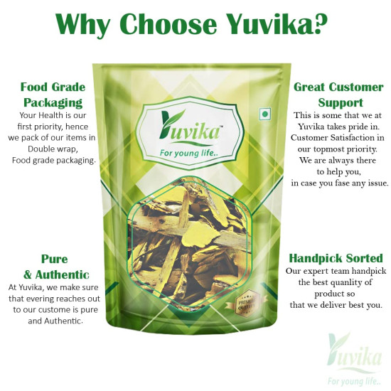 YUVIKA Daru Haldi Chilka - Berberis Aristata (100 Grams)