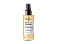 L'OREAL PROFESSIONNEL PARIS Absolut Repair Hair Oil For Dry & Damaged Hair, 90ml 10-In-1 Multi-Benefit Leave-In Hair Oil With Wheat Germ Oil