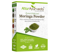 Attar Ayurveda Pure Moringa Leaf Powder 800 Grams