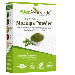 Attar Ayurveda Pure Moringa Leaf Powder 800 Grams