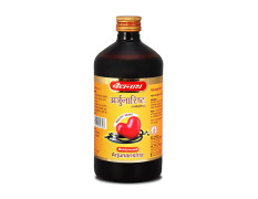 Baidyanath Ayurved Arjunarishta Syrup - 450ml | Helps in Management of Blood Pressure | Helpful in maintaining wellness of Heart Problems (Pack of 1)