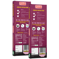 MasterChow Healthy Wheat Udon Noodles - Pack of 2 | 100% Whole Wheat | No Maida, Not Fried | Serves 4-5 Meals | 600gms