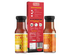MasterChow Hot Chilli Garlic Noodle Pack - Hakka Noodles (300G) + Chilli & Garlic Bang Bang (220G) + Hot And Spicy Fireball (220G) Cooking Sauce | Serves 4-5 Meals, 300 grams