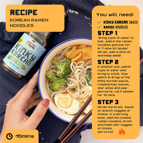 MasterChow Japanese Ramen Noodles - Pack of 2| Egg Noodles | No Preservatives | Get Restaurant Style Taste in Just 10 Minutes | No Maida, Not Fried |Serves 4-5 Meals | 300gms Each
