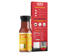 MasterChow Chilli Garlic Noodle Pack - Hakka Noodles (300G) + Chilli & Garlic Bang Bang (220G) Cooking Sauce | No Artificial Color | Street Style Chowmein | Serves 4-5 Meals, No Artificial Colours