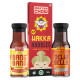 MasterChow Sweet and Spicy Noodle Pack - Hakka Noodles (300g) + Chilli & Garlic Bang Bang (220g)+ Sweet & Spicy Delhi Belly (220g) cooking sauce | Serves 4-5 Meals