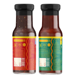 MasterChow Chilli Chicken/Paneer Kit with Kolkata King (220g) and Sweet and Spicy Delhi Belly (220g) Cooking Sauce | No Artificial Color | Fresh From the Kitchen | Serves 4-5 Meals