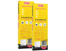 MasterChow Healthy Whole Wheat Noodles- Pack of 2 | 100% Atta | No Maida, Not Fried | Serves 10 Meals - 600gms