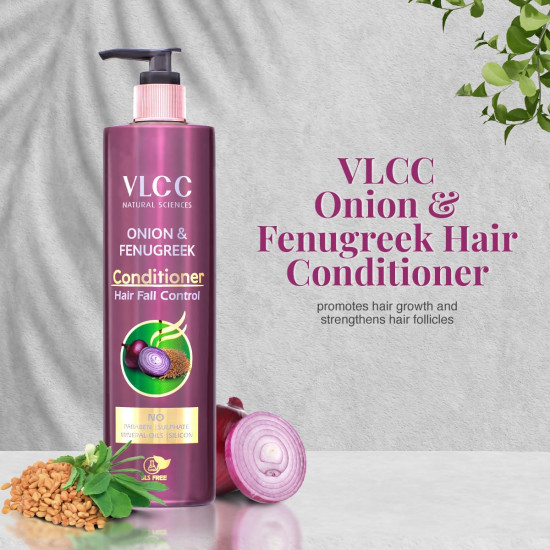 VLCC Onion & Fenugreek Conditioner For Hair Fall Control (200ml)