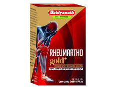 Baidyanath Asli Ayurved Rheumartho Gold Plus - Enriched With Swarna Bhasma, 30 Capsules