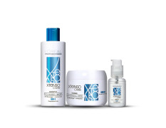 L'OREAL PROFESSIONNEL PARIS Xtenso Care Shampoo + Mask + Serum Combo Pack For Straightened Hair (250Ml + 196Gm + 50Ml)| Hair Care Regimen For Straightened Hair