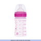 Chicco Well-Being 150 ml Feeding Plastic Bottle, Advanced Anti-Colic System, BPA Free, Hygienic Silicone Teat (Pink)